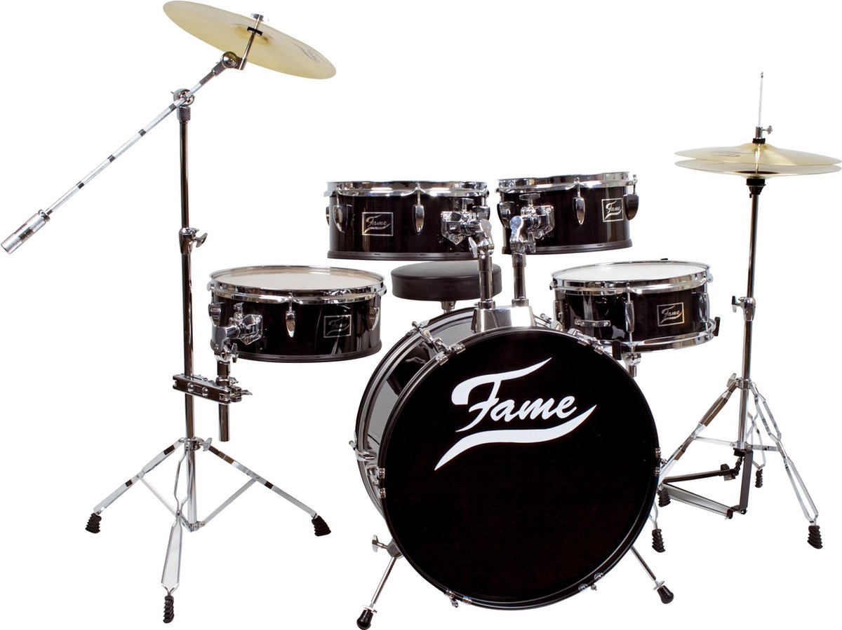 Fame Practice Set incl. Cymbals & kruk - Drum set