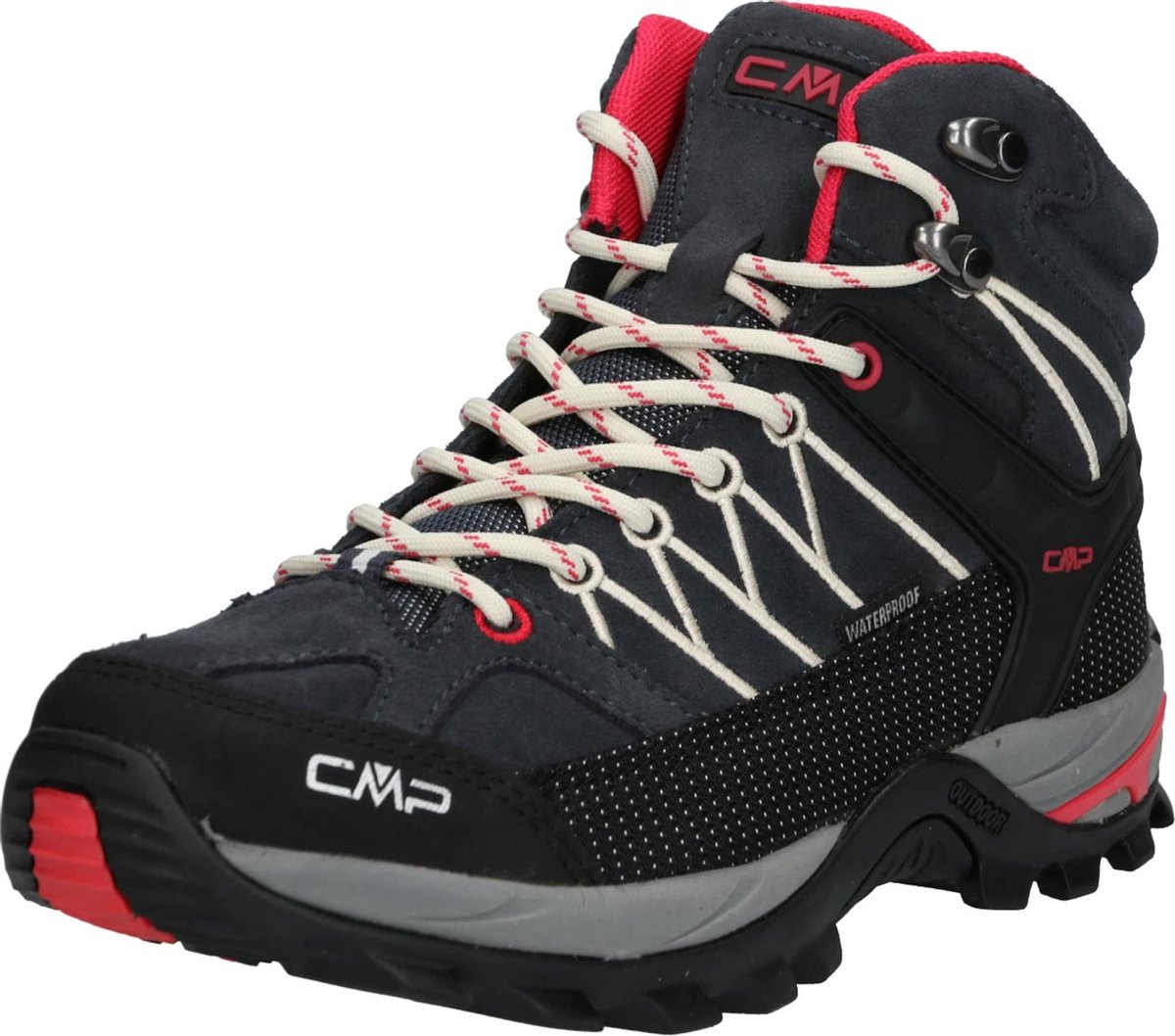 Cmp Wandelschoenen Rigel Mid Suède Dames Antraciet