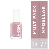 Essie Nagellak - 101 lady like - Lichtroze -  3 x 13,5 ml - Voordeelverpakking