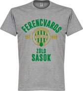 Ferencvaros Established T-Shirt - Grijs - S