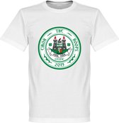 C'mon The Hoops Celtic Logo T-Shirt - Wit - XXL