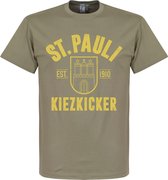 St Pauli Established T-Shirt - Khaki - XS