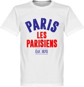 Paris Saint Germain Established T-Shirt - Wit  - XS