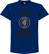 Inter Milan Established T-Shirt - Donker Blauw - L