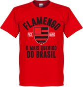 Flamengo Established T-Shirt - Rood - XXL