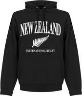 Nieuw Zeeland Rugby Hoodie - Zwart - XXL