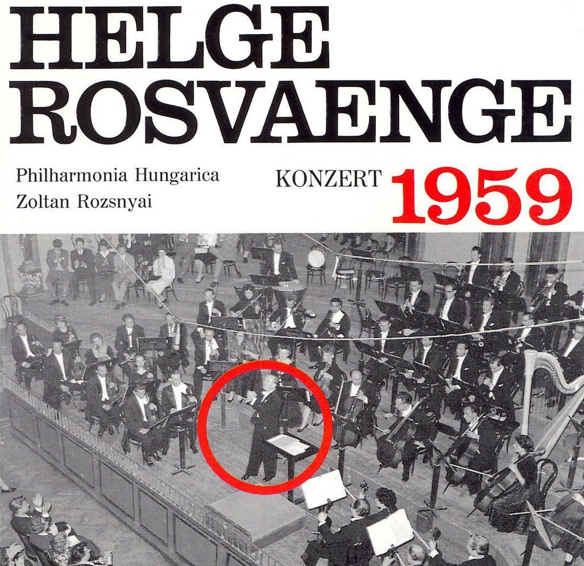 Helge Rosvaenge - Live Concert 1959