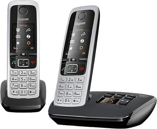Gigaset E290 - Draadloze DECT Telefoon - Zwart
