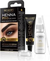 REVERS® Eyebrow Henna Pro Colours Black 15ml.+15ml.