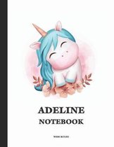 Adeline Wide Ruled Notebook