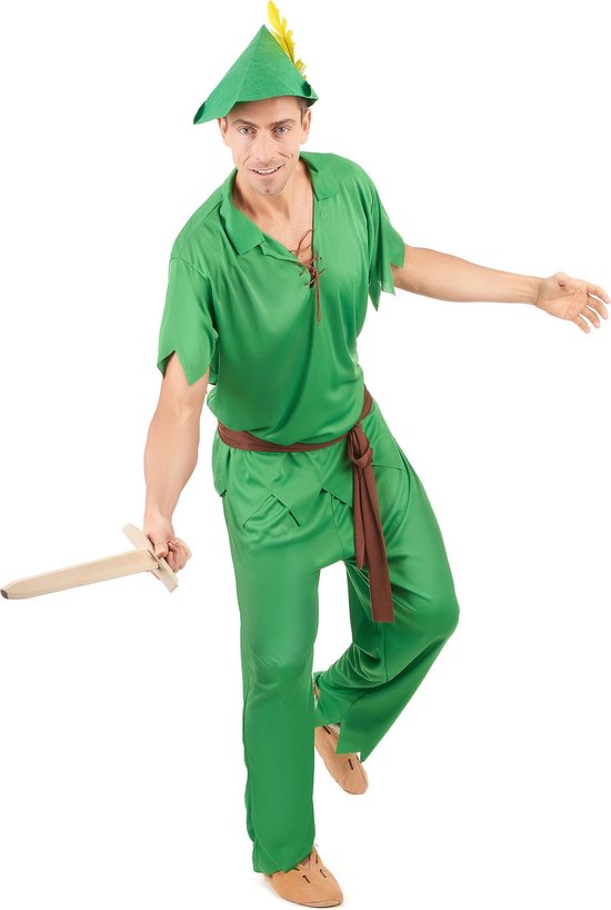 LUCIDA - Groen boogschutter kostuum voor heren