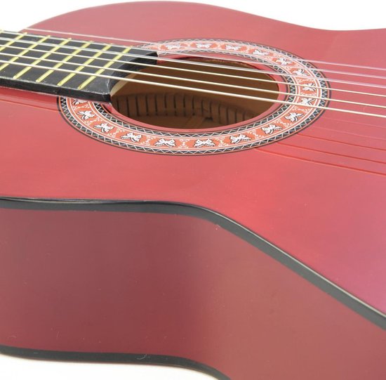 DIMAVERY guitare enfant rouge classique - 1/2 - bois | bol.com