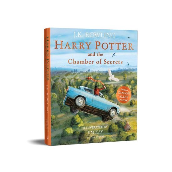Harry Potter and the Chamber of Secrets Illustrated Edition  ... - cover