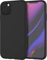 Apple iPhone 11 Pro Hoesje Siliconen Zwart
