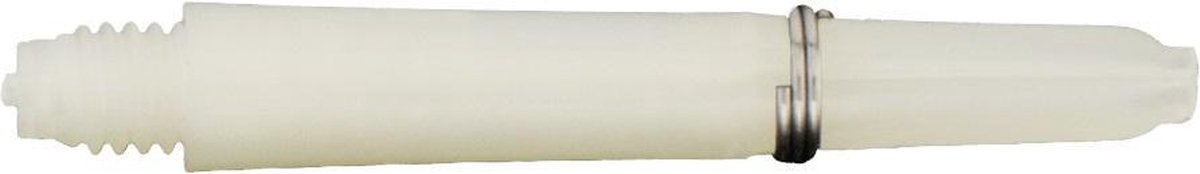 Bull's Nylon Shafts 6-pack 34 Mm Short Wit 18 Stuks