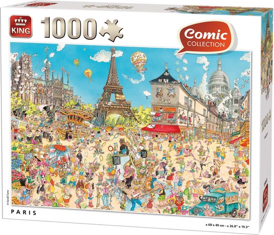 King Legpuzzel Parijs 1000 Stukjes | bol.com