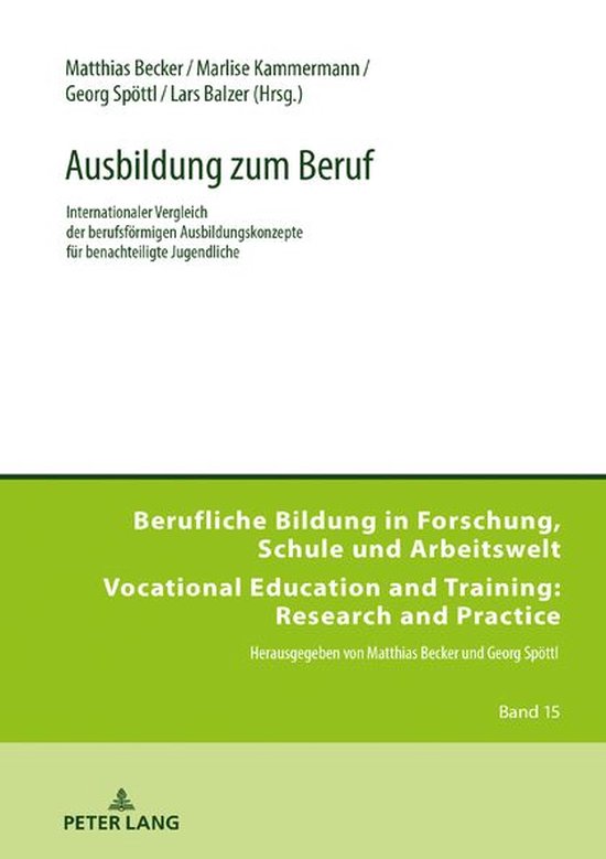 Berufliche Bildung in Forschung, Schule und Arbeitswelt / Vo ... - cover