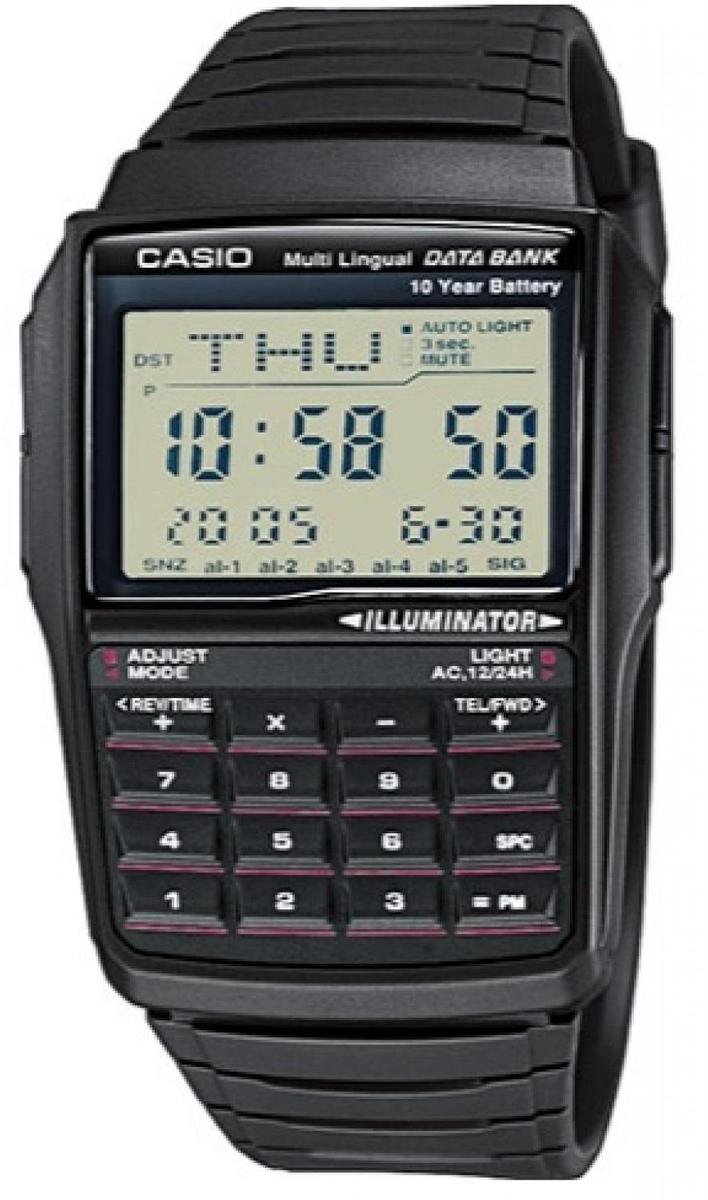 Casio heren DBC32-1A Data Bank horloge