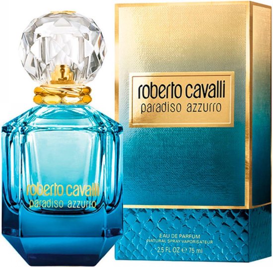 Nietje Handschrift Herformuleren Roberto Cavalli Paradiso Azzuro 75 ml - Eau de parfum - Damesparfum |  bol.com