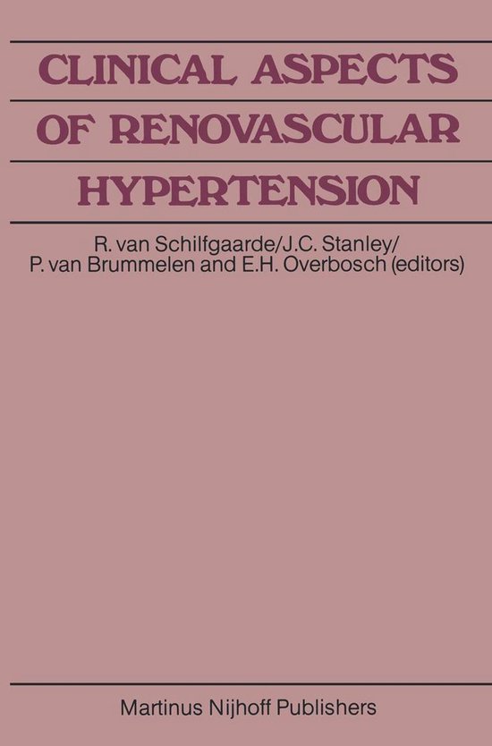 Medicine (R0) - Clinical Aspects of Renovascular Hypertensio ... - cover