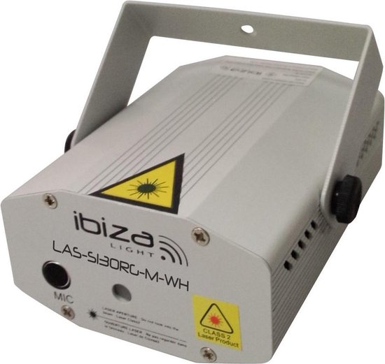 Ibiza Light - LAS-S130RG-M-WH Firefly Laser Effect 100 + 30mw Rouge, Vert |  bol.com