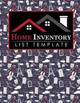 Home Inventory List Template