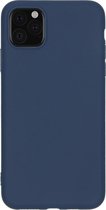 iMoshion Color Backcover  iPhone 11 Pro Max hoesje - donkerblauw