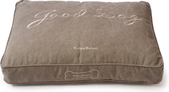 Rivièra Maison Dog Pillow Good Day - Hondenkussen - Small - Grafiet |  bol.com