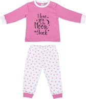 Beeren Baby pyjama "To the Moon" - Roze - Maat 98/104