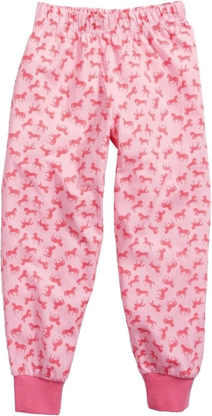 Playshoes Pyjama Paarden Roze Meisjes Maat 128 | bol.com