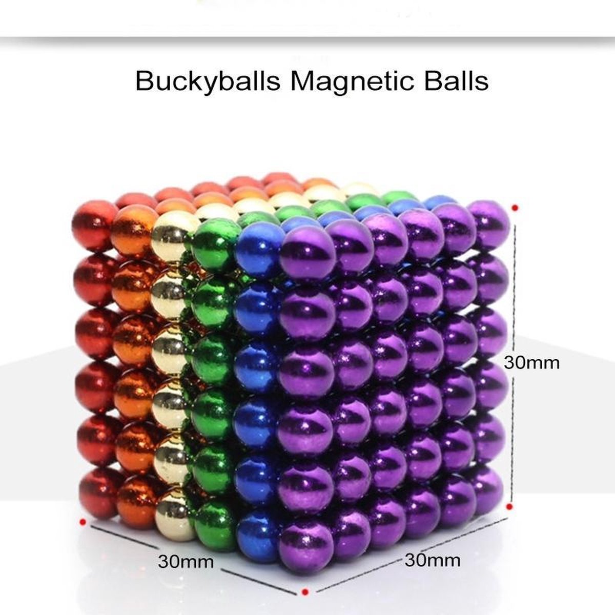 Buckyballs magnetische ballen / Magic puzzel magneet ballen (216 stuks  magneet ballen... | bol.com