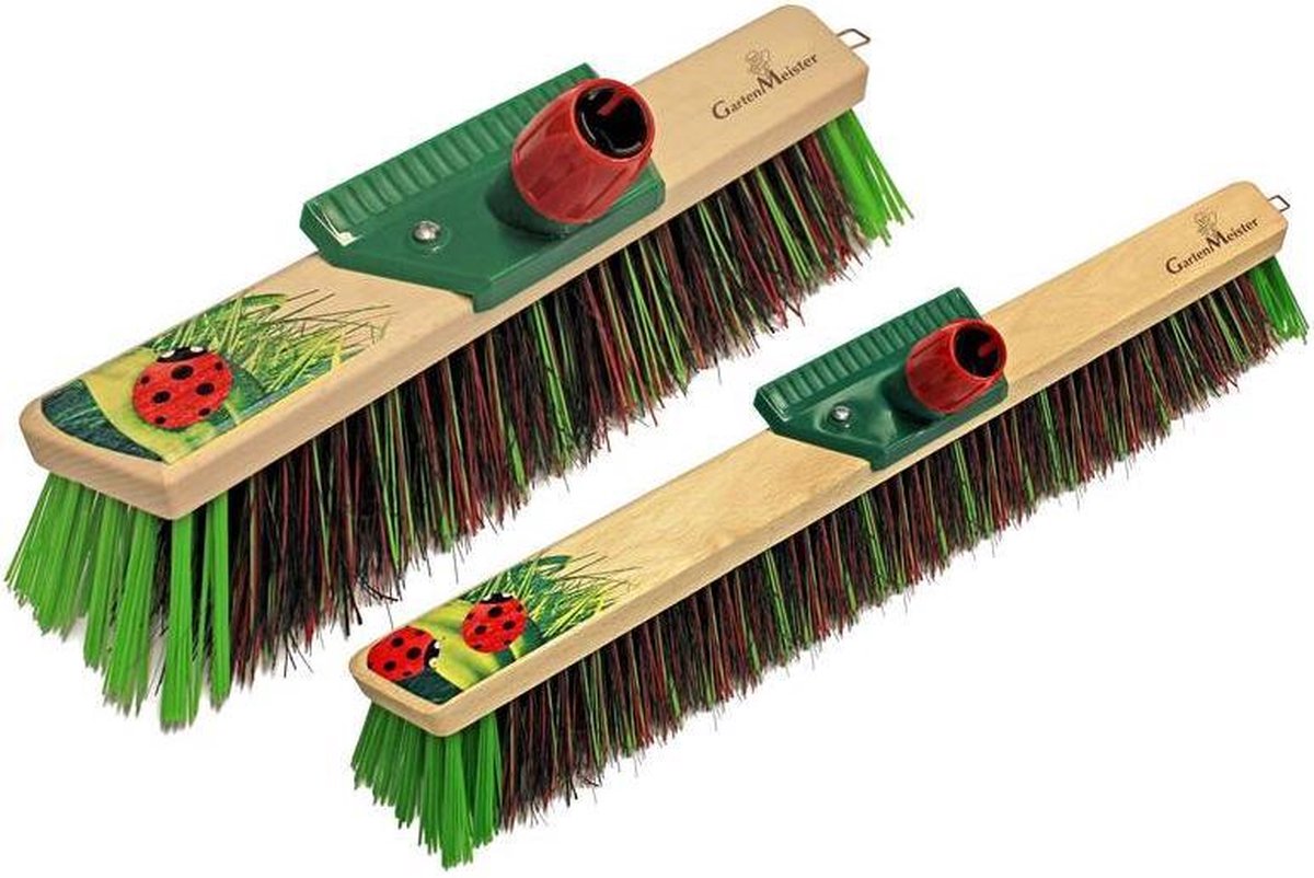 Goedkoopste Tuin bezem, 63 mm/38 cm, gigamix/elaston borstelharen