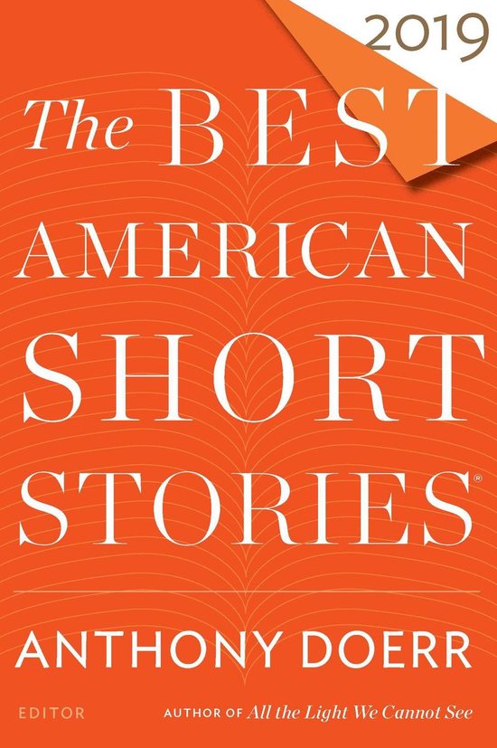Omslag van The Best American Short Stories 2019