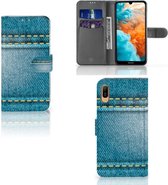 Huawei Y6 (2019) Wallet Case met Pasjes Jeans