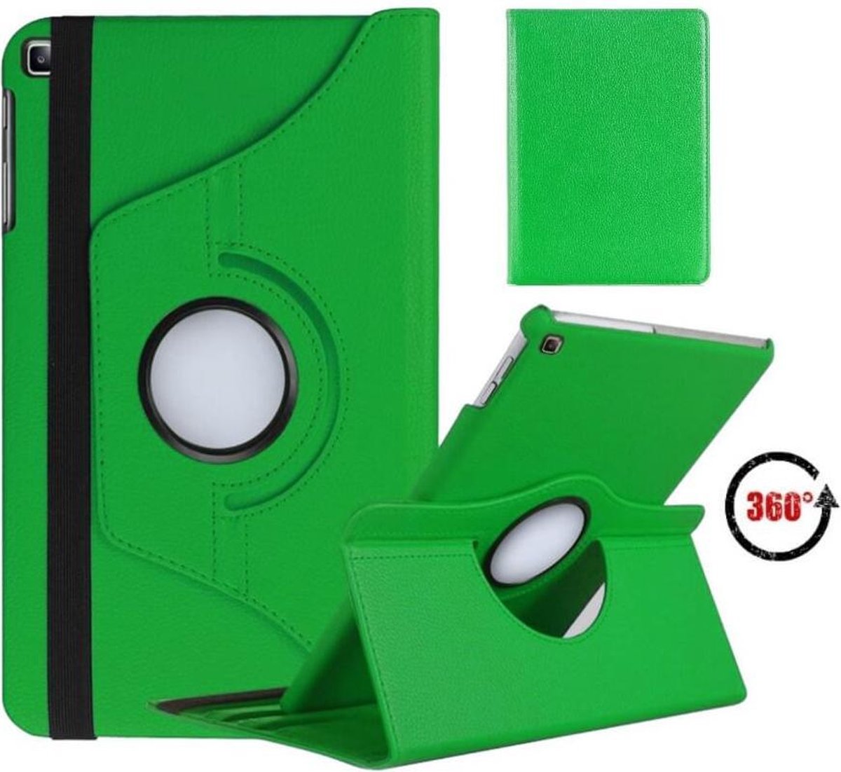 Xssive Tablet Hoes Case Cover voor Samsung Galaxy Tab A 10.1 (2019) T510 - Groen