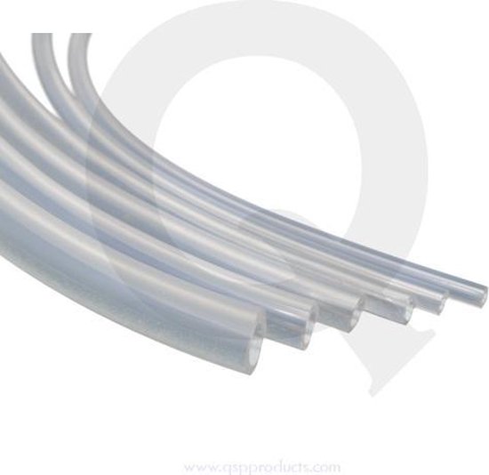 Vacuümslang transparant 6 mm x m1