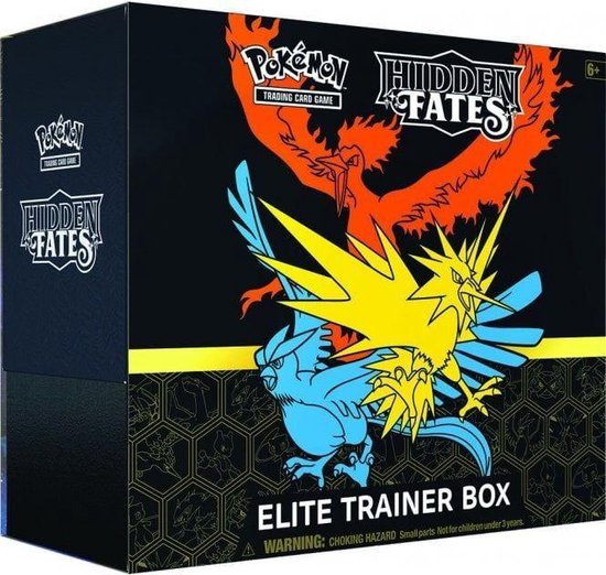 Afbeelding van het spel POK TCG Hidden Fates Elite Trainer Box