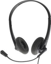 Deltaco HL-72 USB headphones - UC headset - Zwart