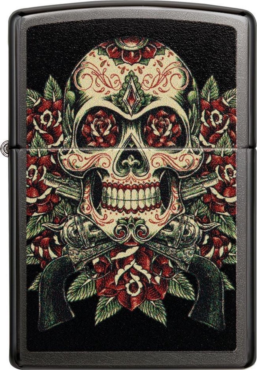 Aansteker Zippo Skull and Roses