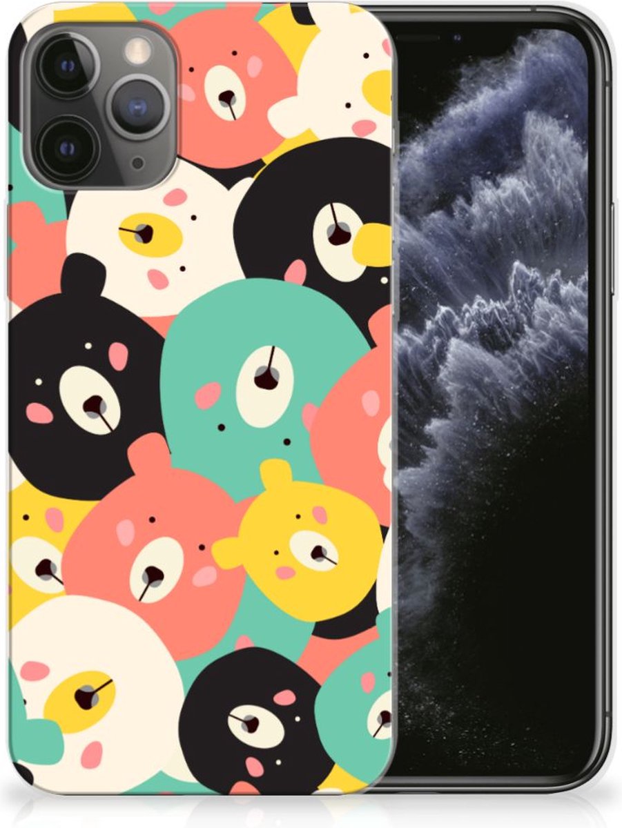Apple iPhone 11 Pro Telefoonhoesje met Naam Bears