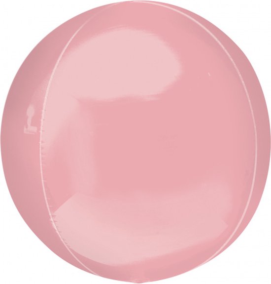 folieballon Orbz 53 cm roze