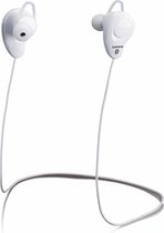 Lenco EPB-015WH - Draadloze in-ear oordopjes met ingebouwde microfoon - Wit