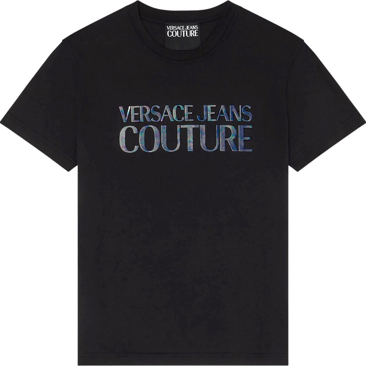 Versace Jeans Couture Heren Logo T-shirt Zwart maat S