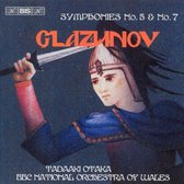 BBC National Orchestra Of Wales - Glazunov: Symphonies 5 & 7 (CD)