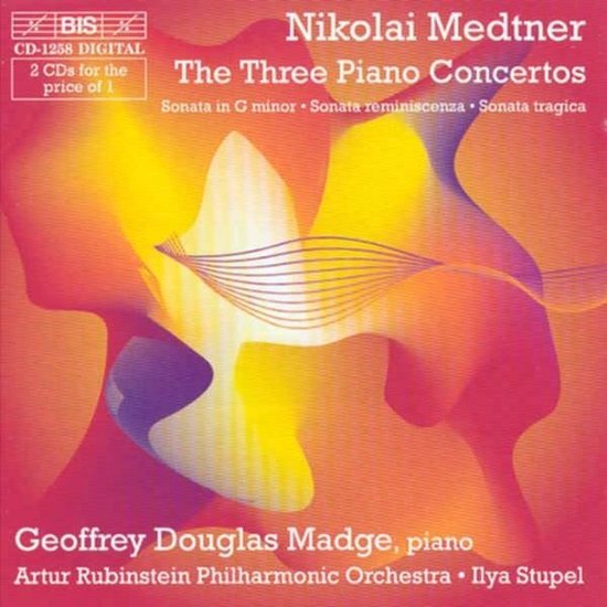 Geoffrey Douglas Madge, Artur Rubinstein Philharmonic Orchestra - Medtner: The Three Piano Concertos (2 CD)