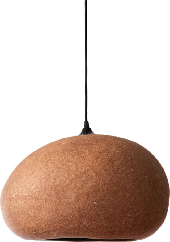 Ay Illuminate - Pebble Terracotta Large - Lampe à suspension - Marron - Ø39 H:29