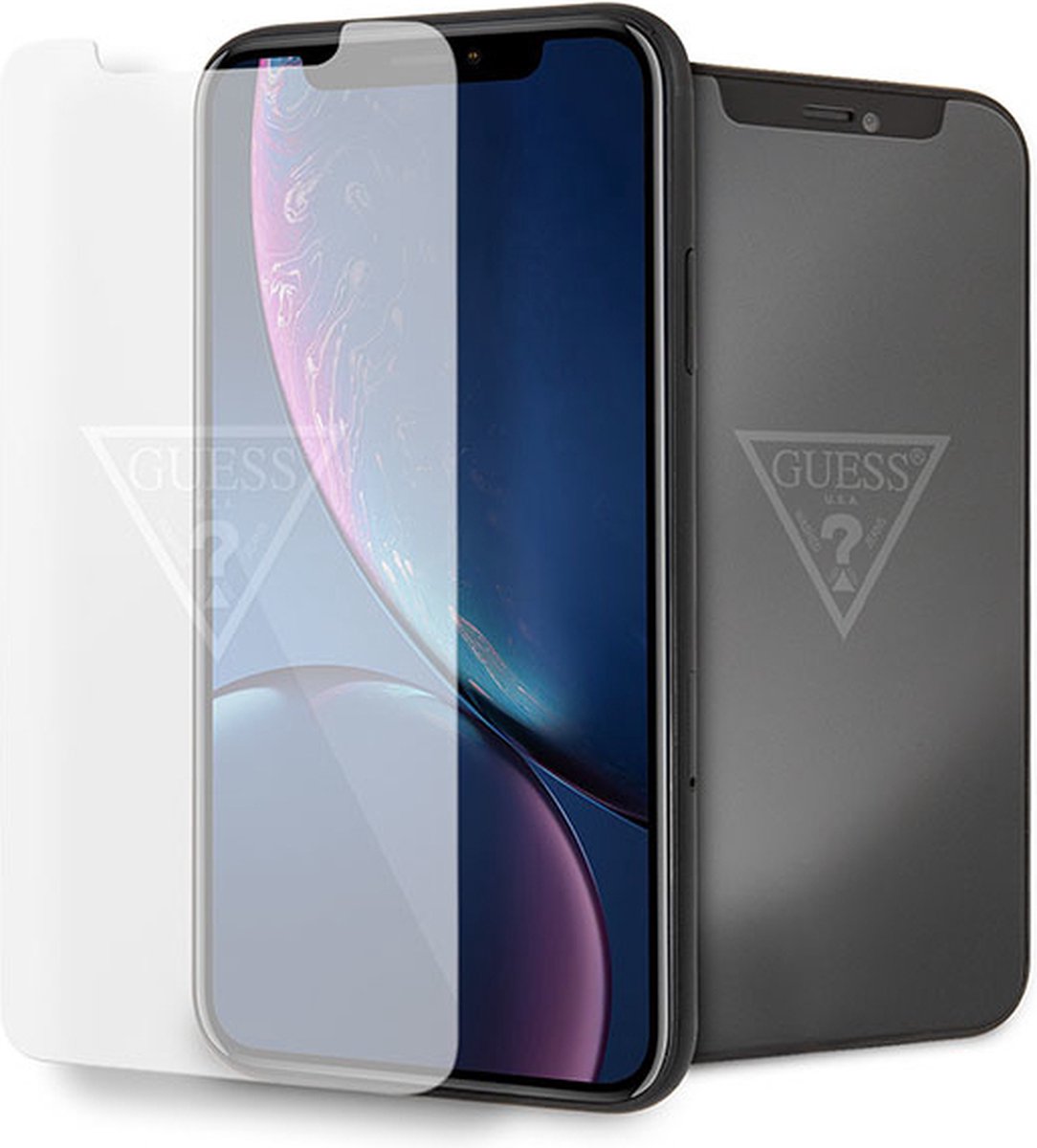 Guess Screenprotector voor Apple iPhone XR met optimale touch gevoeligheid
