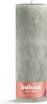 Bolsius Stompkaars Jade Green - Ø100 mm - Hoogte 30 cm - Groen - 200 Branduren