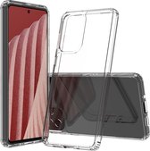Mobigear Doorzichtig Hoesje geschikt voor Samsung Galaxy A73 Telefoonhoesje Hardcase | Mobigear Crystal Backcover | Doorzichtig Telefoonhoesje Galaxy A73 | Galaxy A73 Case | Back Cover - Transparant