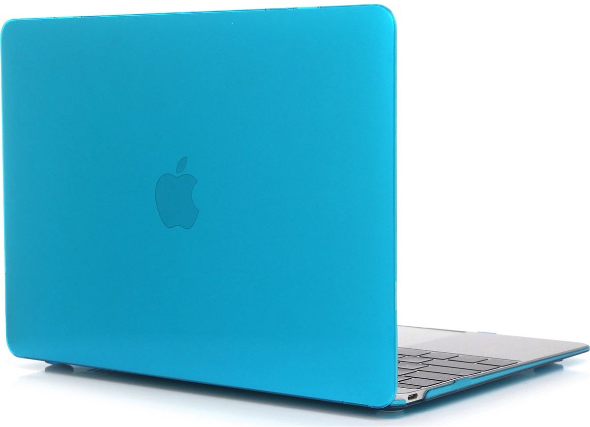 Mobigear Glossy - Apple MacBook Pro 16 Inch (2021-2023) Hoes Hardshell MacBook Case - Blauw